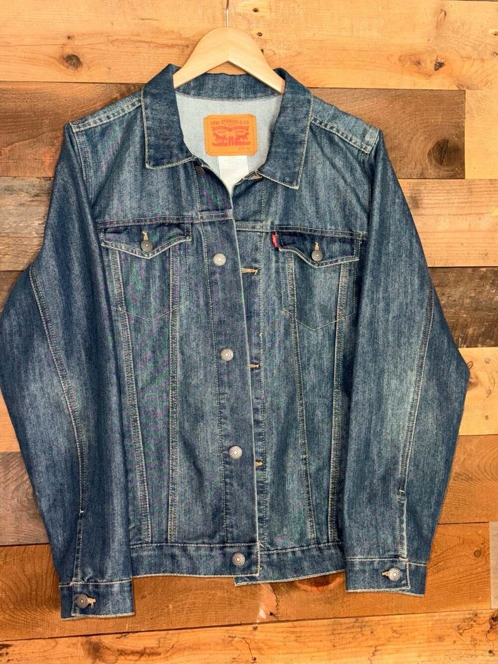 Levi's Women's Original Trucker Denim Jean Jacket XL